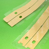 СКОТЧ для монтажа LED планок СКОТЧ ( комплект - 2 полоски по 87 см ) ТЕПЛОПРОВОДНЫЙ ДВУХСТОРОННИЙ - для LED планок (цена за комплект) 