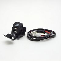 TDS TS-CAU46 Белый Разветвитель авто (Врезной)