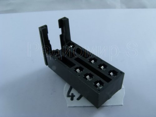 Колодка для реле: 8pin; под пайку; Ток коммутации- 5A; подходит для реле: 49003,49039,49053,49072,49082,49090,49111,49118,49131,49151,49167,49174