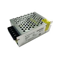 Блок питания для св/д техники, 12V, 2.1A, 25W, разъем под болт, "сетка", 86x58x32мм, IP22, вх: AC 110-240V, вх. разъем: разъем под болт, металл  Smart