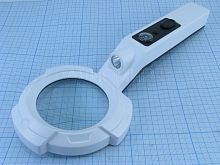 Лупа ручная 4Х (d=65мм) TH-600557H с подсветкой 6LED+Уф.-детектор; фонарик; компас; круглая с пласт. ручкой; ( пит. батар. 3шт - R03 в комплект не вхо