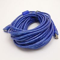 КАБЕЛЬ USB >USB AM-AF ver.2.0   0,5м  УДЛИНИТЕЛЬ (штек.USB A - гн.USB A)  силикон; 100% экран     ( DAYTON 16-0018B-0.5 )