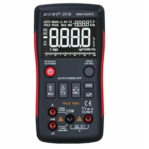 Мультиметр цифровой ZOYI ZT-X фото 5