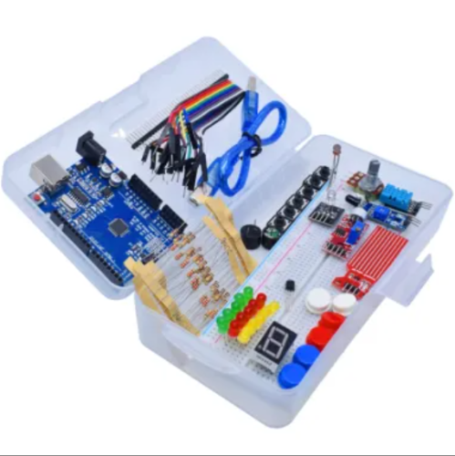 КОНСТРУКТОР ЭЛЕКТРОННЫЙ ARDUINO (стартовый,обучающий набор) (Модуль ArduinoUNO R3 на м/контр.ATmega328P(SMD); плата беспаечн.(400pin);1 х USB кабель;д КОНСТРУКТОР ЭЛЕКТРОННЫЙ ARDUINO (стартовый,обучающий набор) (Модуль ArduinoUNO R3 на м/контр.ATmega328P(SMD); плата беспаечн.(400pin);1 х USB кабель;д