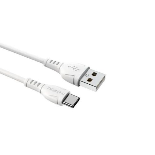 КАБЕЛЬ USB-AM / USB x Type-C (штекер) 1.0М; BOROFONE BX51  3.0А  Круглый; d=3.0мм; цв: Белый фото 3