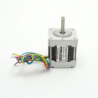 Шаговый двигатель NEMA16 OK39STH44-0304A 2-х фазный БЕЗ ДРАЙВЕРА для ARDUINO ток 1,33А , момент удержания: 2,2 кг*см, шаг 1,8°,4 проводный, размер:42*