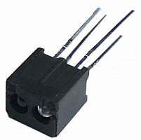 Датчик оптический щелевой ITR20001/T orig 4PIN, (6,5x 6,5x5mm) выводы 15mm