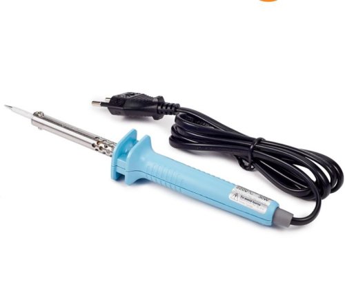 ПАЯЛЬНИК 30W 220V GOOT (KS-30R) Ручка- пластик; нихромовый нагреватель Long Life- долговеч.жало:d=4мм (тип: многослойное необгораемое); 50-60Hz; кабел