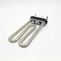 ТЭН для стиральных машин 1800W, L-160mm/ТЭН СМА Haier 1800W прямой, L=160мм с датчиком 12кОм 0024000279 original, 230V AC, 3PIN