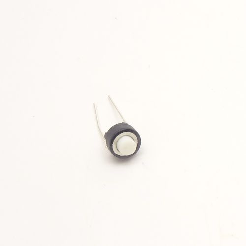 Микрокнопка круглая тактовая, 2pin, 6x6x5мм, L=1,7мм, корпус: белый (SKRGAED010) фото 2
