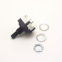 Галетный переключатель на плату, открытый, 12pin, групп: 1, направлений: 12, 12 полож., активный ток нагр: 0.3A (до 125V), 26x37мм (SR25 2-12)