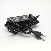 Блок питания регулируемый, 3-12V, 5.0A, 15-60W, штекер: 5,5 х 2,5мм, В корпусе, вх: AC 110-240V, Встроенный сетевой шнур, пластик. со встроенным Вольт