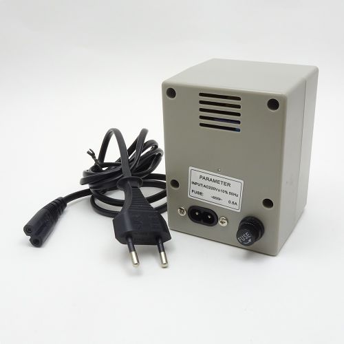 Блок питания с амперметром, 5V, 2.0A, 74x78x100мм, вх: AC 110-240V, с кабелем фото 2