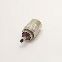 Разъем UHF-U58P штекер под пайку на кабель RG-58 (PL-259)