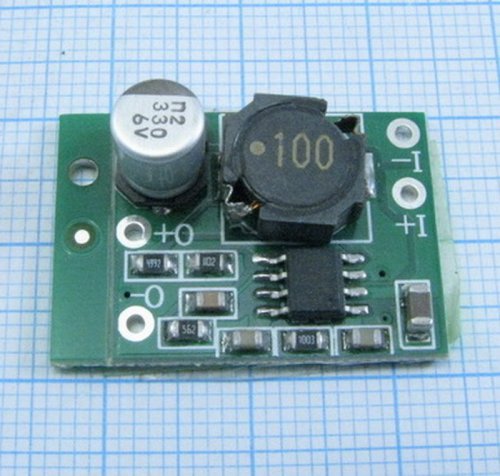 Понижающий DC-DC 7...23V >> 5,05 до 3A на MP2307DN (Mini-360)  Преобраз.напряжения. габар: 23х18мм