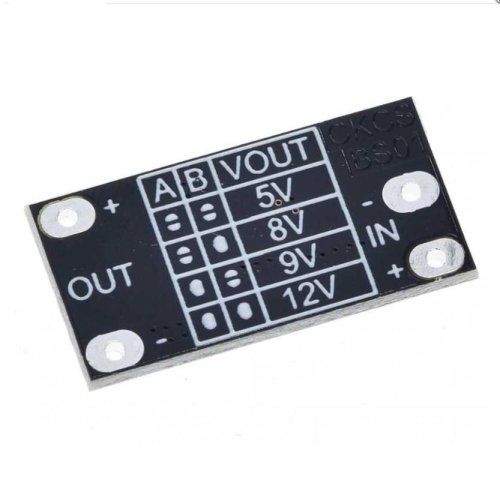 Повышающий DC-DC 3,7V(2.5-5V) >> 5...12V (5V(1,2A)/ 8V(0,7A) /9V(0.7A) /12V (0.5A) ; max 6W  на МТ3608(марк. B6289A) Преобразователь напряж; плата:22х фото 2