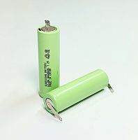АККУМУЛЯТОР    1,2V    400mAh  Ni-Mh  (R06)(AA) с лепестками (14,5х49мм)   SUNRISING (Sunrise Power Source)   ; вес: 14гр 
