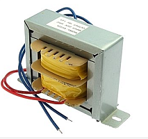 Трансформатор 220V 18V / 1660mA (1,66A) (EI76*25) 30W (76x52x65) китай (крепление 94мм)
