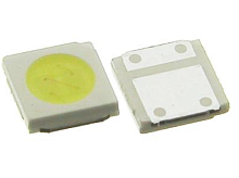 СВЕТОДИОД SMD 3030 2W , 6V (3,0x3,0x0.6mm) (большой контакт "-" (катод)) 6,0V 300mA, 190-200лм  (GT-BL3030-6V2W-A02) (Для ремонта подсветки ЖК/LED ТВ)