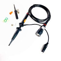 Осциллографический щуп BC-PP60 Полоса пропускания: 60MHz; 1X:6MHz/10X:60MHz; Затухание: 1:1/1:10; Раб.темп: -10°C - +50°C; Сопр: 1MΩ:10MΩ; 