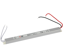 Блок питания для св/д техники, 12V, 3.0A, 36W, с проводами, мебельный (длинный), 280x18x18мм, IP20, вх: AC 110-240V, металл ЭРА LP-LED- 36W-IP20-12V-U