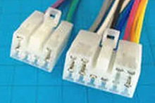 Разъем для а/м Mazda(GEELY)   Radio   двойной  8+4pin