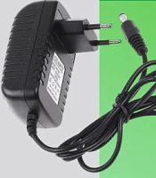Блок питания импульсный, 12V, 0.8A, 9.6W, штекер: 3,5 х 1,35мм, вх: AC 100-240V