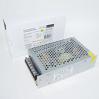 Блок питания для св/д техники, 12V, 10A, 120W, разъем под болт, "сетка", 160x98x42мм, IP22, вх: AC 110-240V, вх. разъем: разъем под болт, без кабеля, 