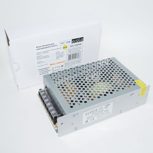 Блок питания для св/д техники, 12V, 10A, 120W, разъем под болт, "сетка", 160x98x42мм, IP22, вх: AC 110-240V, вх. разъем: разъем под болт, без кабеля, Блок питания для св/д техники, 12V, 10A, 120W, разъем под болт, "сетка", 160x98x42мм, IP22, вх: AC 110-240V, вх. разъем: разъем под болт, без кабеля,