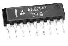 Микросхема AN5020 orig /FB-Empf.-Vorverst./Preamplifier/ SIP9
