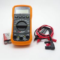 Мультиметр  PM-8233D  PEAKMETER   Udc: 200mv- 600v(±0,5%); Uac: 2v- 600v(±1,0%); Idc/ac: 200µA - 10A(±1.0%); R: 200Om- 200MOm(±0,8%); частотомер до20k