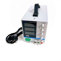 Блок питания лабораторный импульсный, 0-30V, 0-10A, 300W, 270x126x145мм, вх: AC 110/220V, с кабелем LONGWEI PS-3010DF