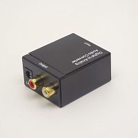 КОНВЕРТЕР DIGITAL - ANALOG (ЦАП) (питание от БП - DC:5V/2A) (2RCA-звук) "285C"