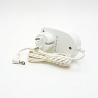 Блок питания трансформаторный, 5V, 0.4A, 2W, штекер: 5.0 x 2.1мм (угловой), В розетку, вх: AC 220-250V НЕЙВА-098