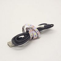 Лента св/д. IP20 5V БЕЛЫЙ (2835/60) (6000K) 0,5 метров  2pin; ширина 8мм;  угол свечения 120° с USB-разъемом фоновая подсветка, светильник  