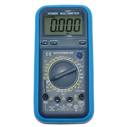 Мультиметр цифровой VC9808 фото 3