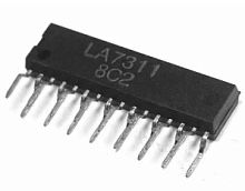 Микросхема LA7311 (1075ХА3) VCR идентификатор PAL/SECAM /SQP16/