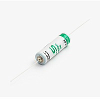 БАТАРЕЙКА ЛИТИЕВАЯ  14500 3.6v 2600mAh С проволоч.выводами SAFT ( LS14500 ) Lithium Li-SOCI2; Разм: R06 ( AA ); P ном: 9,36wh.,Китай