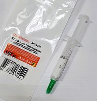 ПАСТА ТЕПЛОПРОВОДНАЯ КПТ-8 10гр (шприц) (t: -60С+180С) 