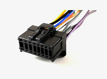 Разъем для а/м Pioneer (DEH-P1500) 1500 (CPE03-261) PI16-04/PI16-03/RC-PIO1500 (1648)   шторка снизу под флажок    GS-101    