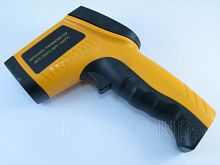 Инфракрасный цифровой термометр - пирометр WH550 ( t: -50°C...+550°C / -58F...+1022F ) ( бесконтактный ) Оптич.разреш:12:1; разреш: 0.1°C(0.2F); воспр