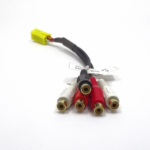 Автопереходник MINI-ISO-LINE OUT (линейный выход) Blaupunkt, WOOFER (1651/IS-312) 5RCA гнездо-на квадратн.разъем 6PIN (с выходом на сабвуфер) фото 3 Автопереходник MINI-ISO-LINE OUT (линейный выход) Blaupunkt, WOOFER (1651/IS-312) 5RCA гнездо-на квадратн.разъем 6PIN (с выходом на сабвуфер) фото 3