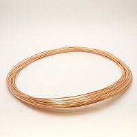 Капиллярная трубка (медная); внутр.d=0.787mm/ внешний d=2,06mm/ L трубки=15м; используется при ремонте бытовых холодильников, морозильников с небольши