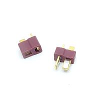 РАЗЪЕМ T-type (P-210) (КОМПЛЕКТ: M+F) Ток до 120A (T-разъем/T-connector) (Силовой разъем) ВЕС:4,6гр