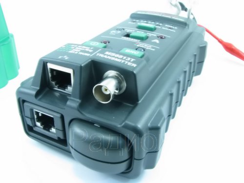 Кабельный ТЕСТЕР- трассоискатель MS6813T MASTECH  Тест каб:UTP/STP(RJ45);телеф.(RJ11);коакс.(BNC); двухпровод.каб.(выявл.разрыв.,корот.замык,пров-ка ц фото 3