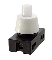 Выключатель для бра, 2pin, OFF-ON с фиксацией, AC 220/250V  2.0A, корпус: белый (PBS-18)