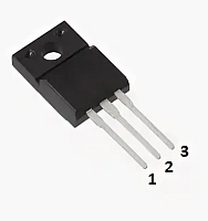 Симистор BCR16PM-12L 16A 600V TO220F-3