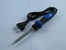ПАЯЛЬНИК  40W  220V  ZD-721N; Ручка - пластик с резин. вставками, керамич. нагреватель (d нагр.эл-та=5,8мм); Long Life - долговечное жало