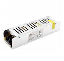 Блок питания для св/д техники, 12V,  5.0A, 60W, разъем под болт, Strait (узкий), 160x40x30мм, IP22, вх: AC 220-250V, вх. разъем: разъем под болт, мета