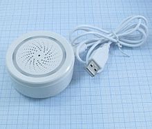  Умная сирена c метеостанцией HIPER IoT A1; Wi-Fi 2.4 ГГц, IEEE802.11b/g/n; громкость:105dB; приложение: HIPER IoT; совместимость: Android и iOS; пита